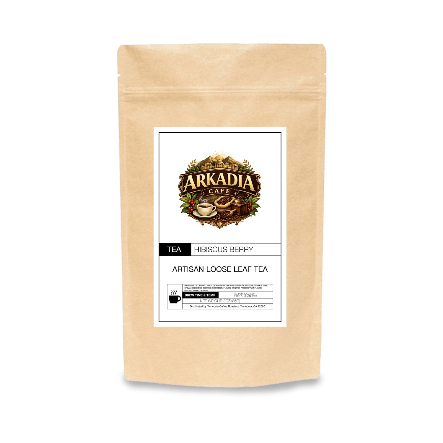 Hibiscus Berry Tea – Arkadia Cafe
